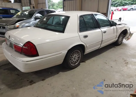2002 Mercury Grand Marquis Gs from USA, damaged, VIN 2MEFM74W72X626928
